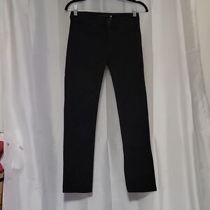 VICTORIA Beckham black mid rise jeans